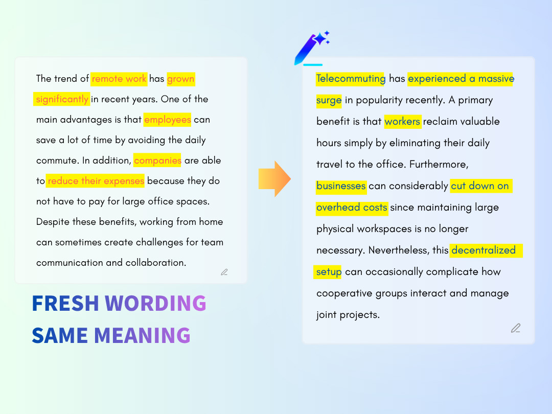 Paraphrase Instantly With Powerful AI