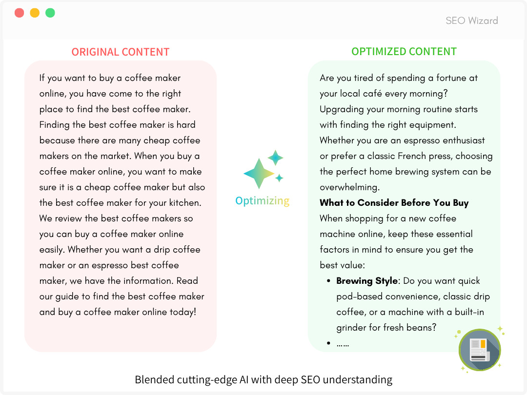 Optimize SEO Content With Powerful AI